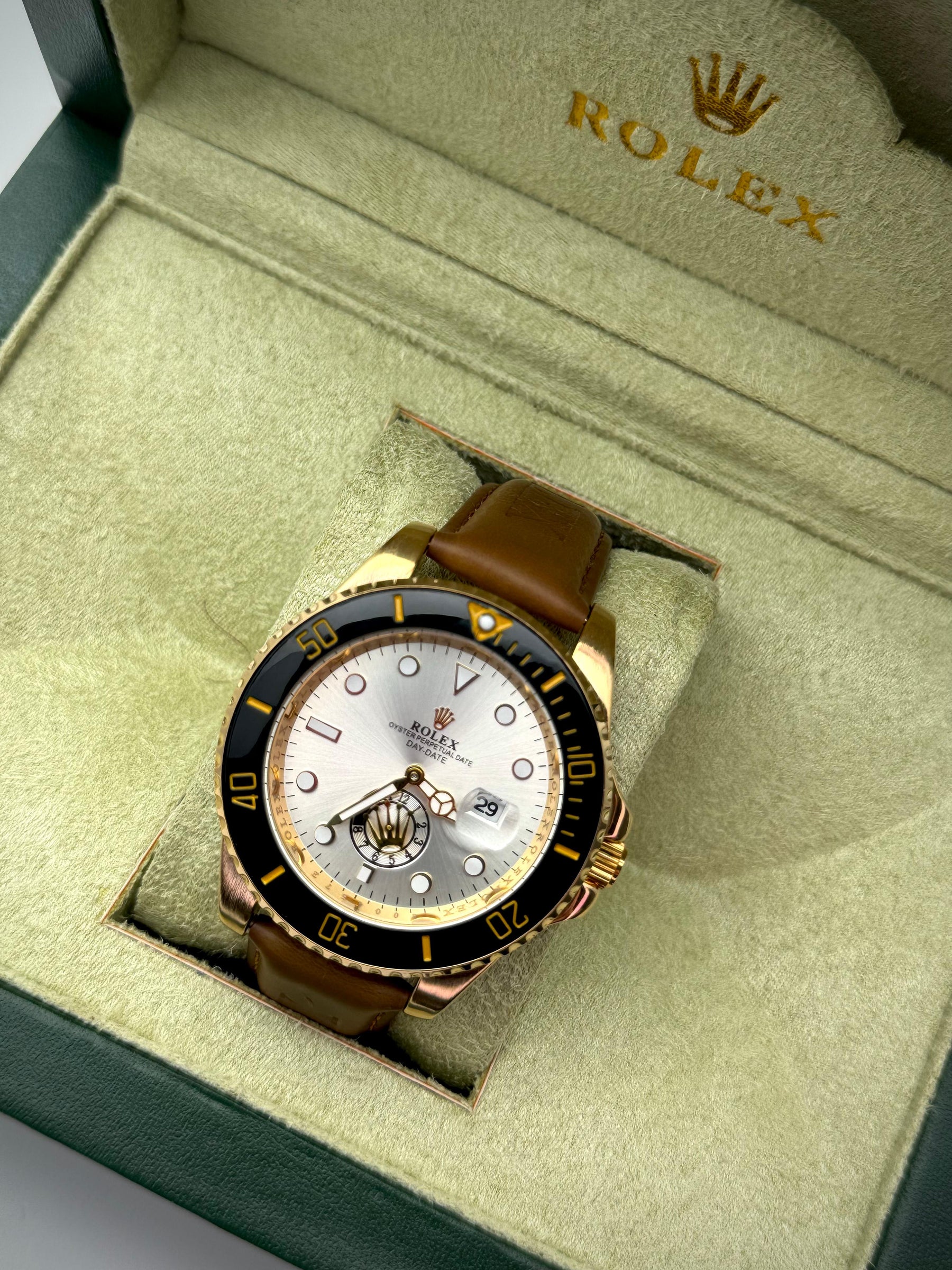 RELOJ ROLEX CUERO R1