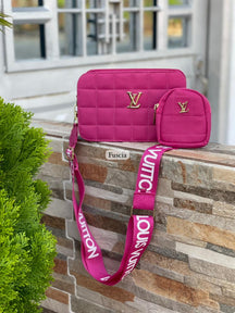 Bolso Manos libre con monedero lv