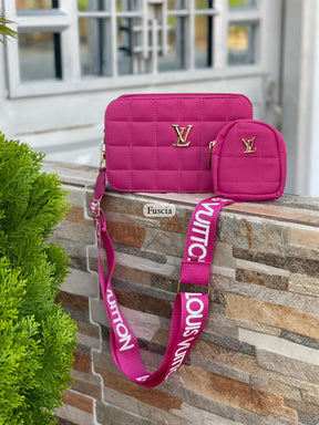 Bolso Manos libre con monedero lv
