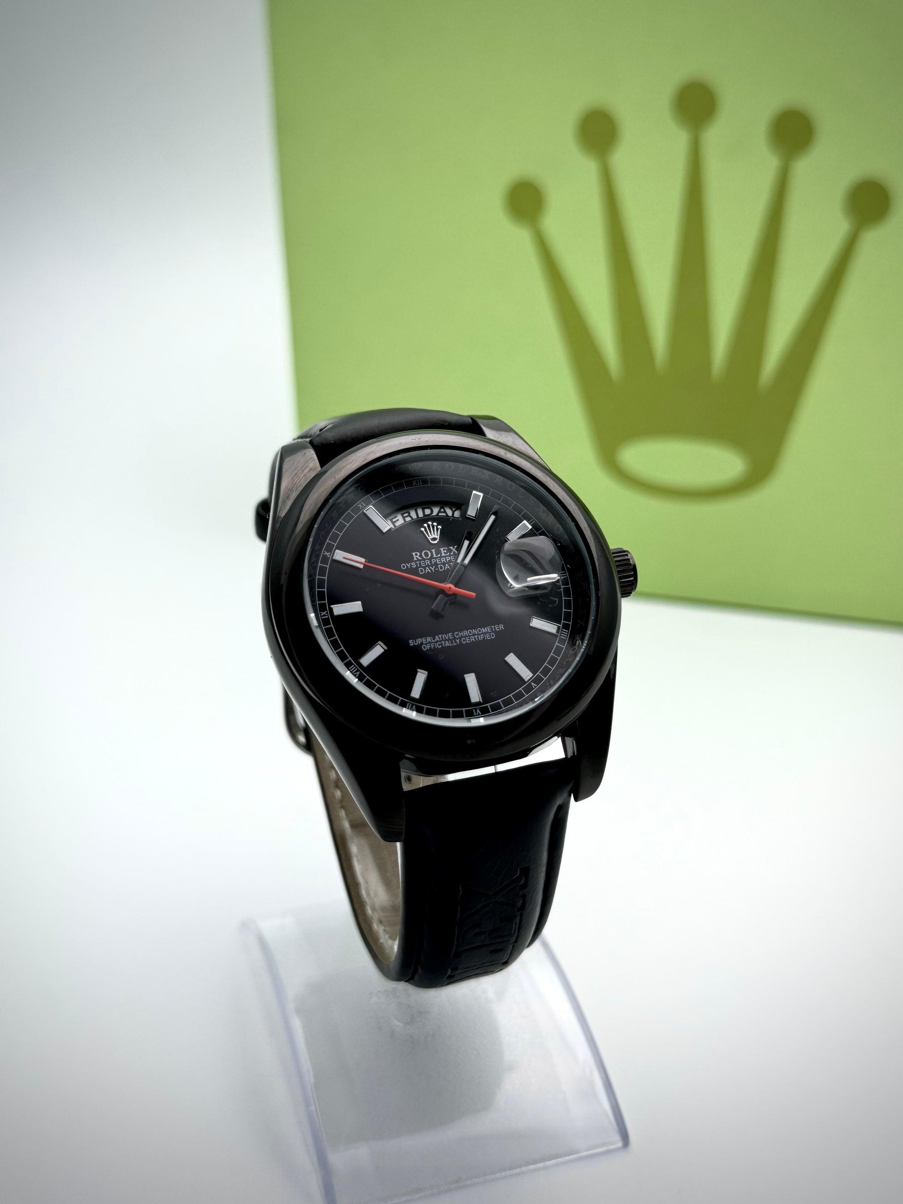 RELOJ ROLEX DATE JUST CUERO DOBLE CALEND
