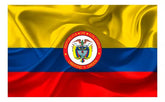 Bandera Colombia 150x90cm Con Escudo