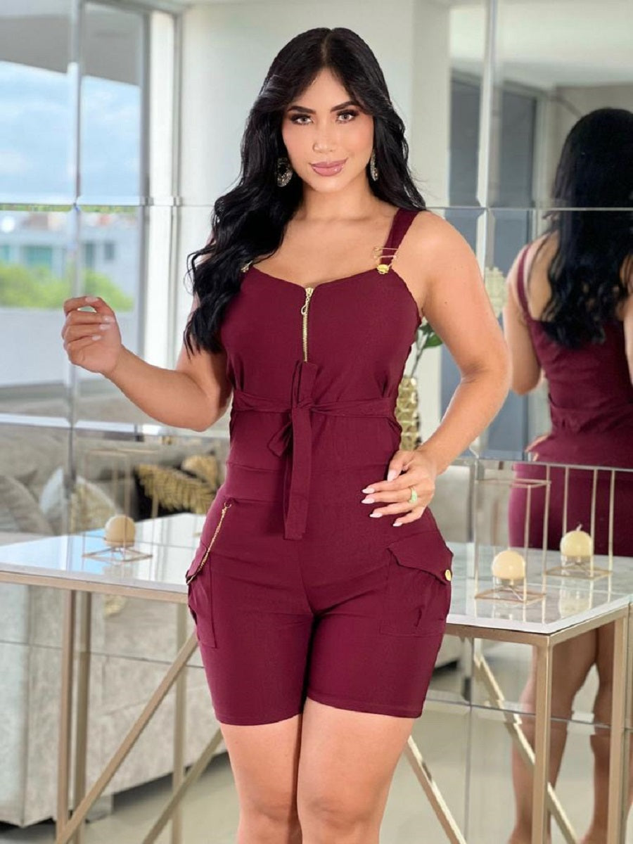 Enterizo de Short Bella Chic