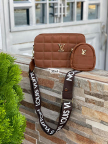 Bolso Manos libre con monedero lv
