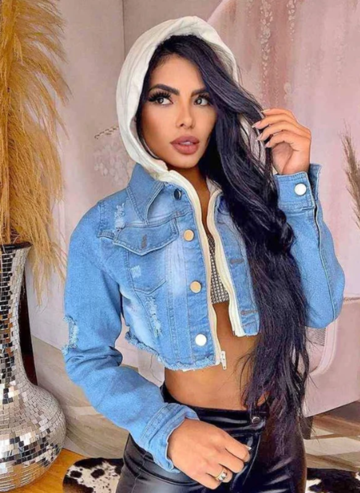 Chaqueta en jean buso torrero