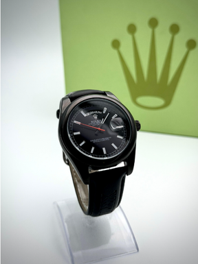RELOJ ROLEX DATE JUST CUERO DOBLE CALEND
